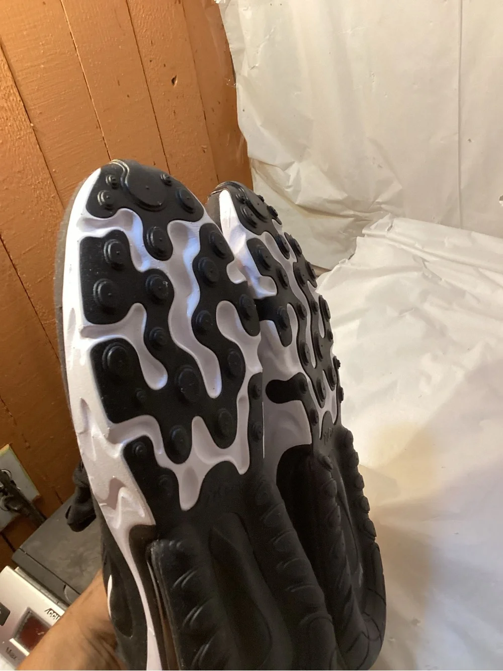 Size 13 - Nike Air Max 270 React Black White